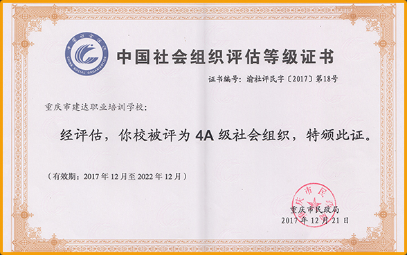 4A级社会组织